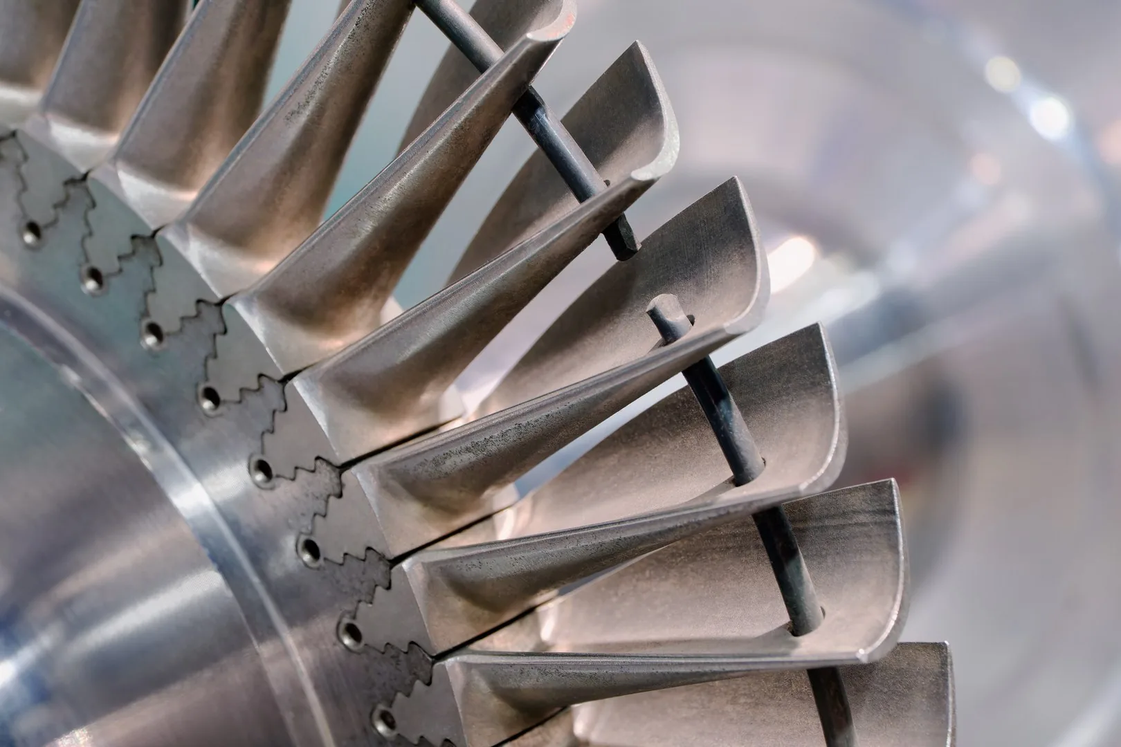 Turbine blades CNC machined by ART CNC Machining